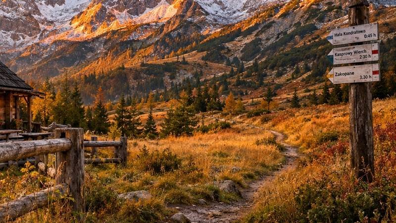 Okolica: Tatry i Podhale. Zdjecie ilustracyjne regionu, nie obiektu.